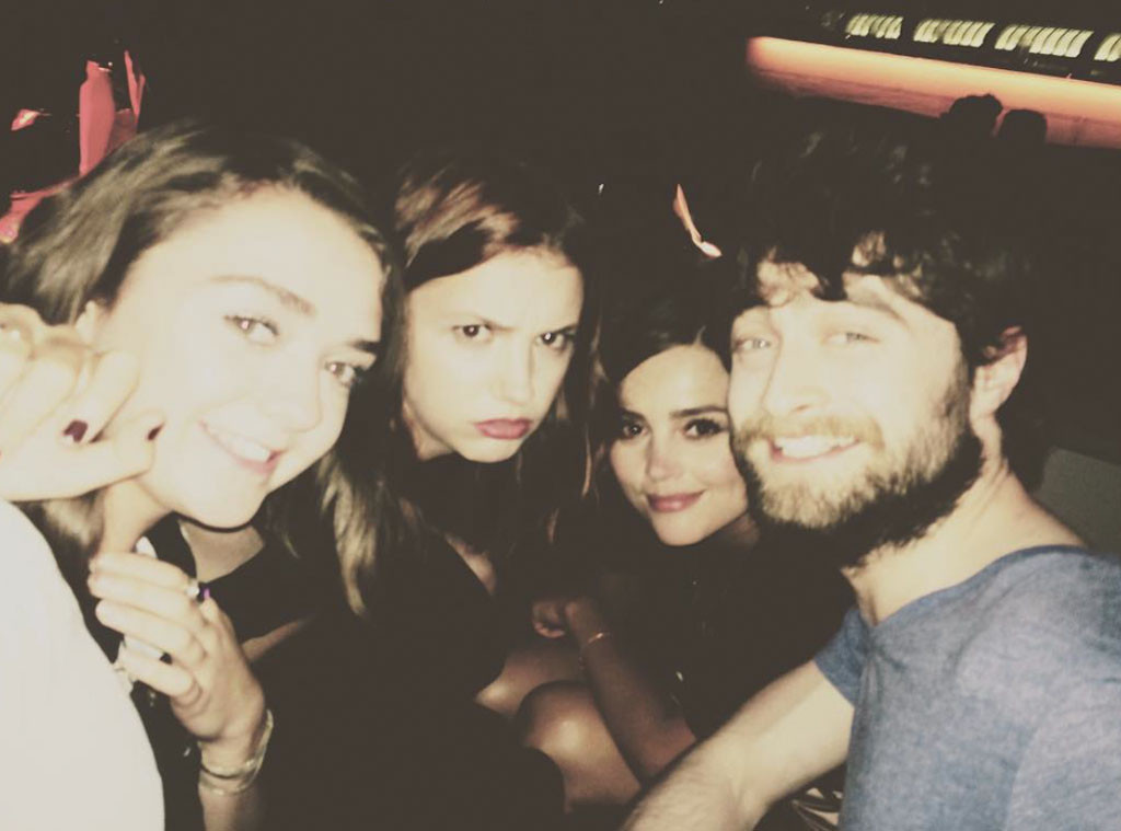 Maisie Williams, Daniel Radcliffe Maisie Williams, Daniel Radcliffe